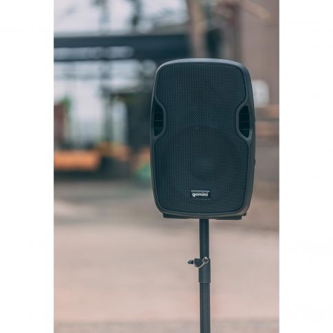 Gemini DJ AS-12TOGO 12" Active Battery Powered Loudspeaker in use Example