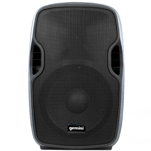 Gemini DJ AS-12TOGO 12" Active Battery Powered Loudspeaker Front View