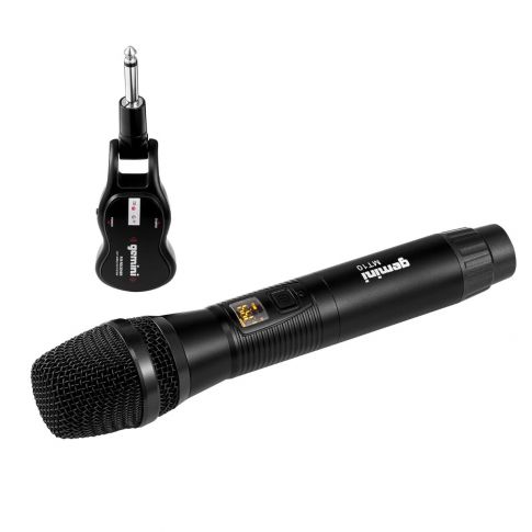 Gemini GMU-M100 Single Channel UHF Metal Body Microphone Side