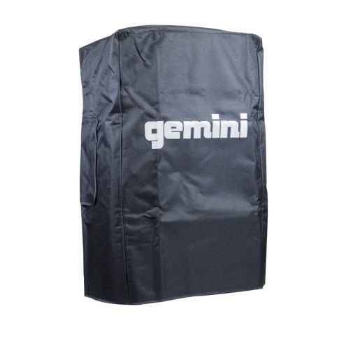 Gemini PartyBox Rave15 15" Powered Speaker with LED Action and Cover Cover Right