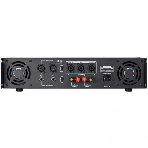 Gemini XGA-5000 5000 Watt RMS Professional Power Amplifier Back