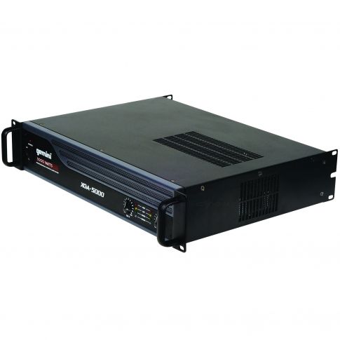 Gemini XGA-5000 5000 Watt RMS Professional Power Amplifier Left Angle