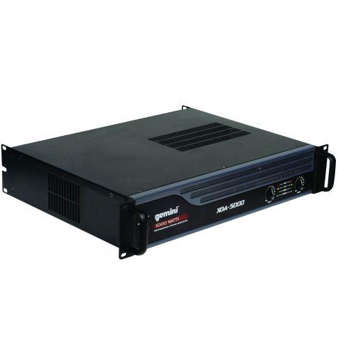 Gemini XGA-5000 5000 Watt RMS Professional Power Amplifier Right Angle