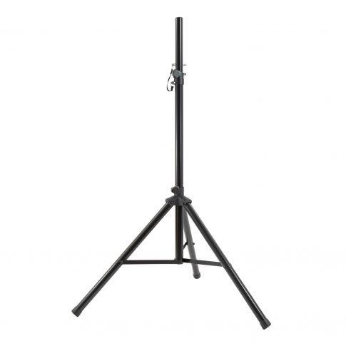 Stagg Tripod-Style Tubular Guitar Stand with Security Strap (Black)