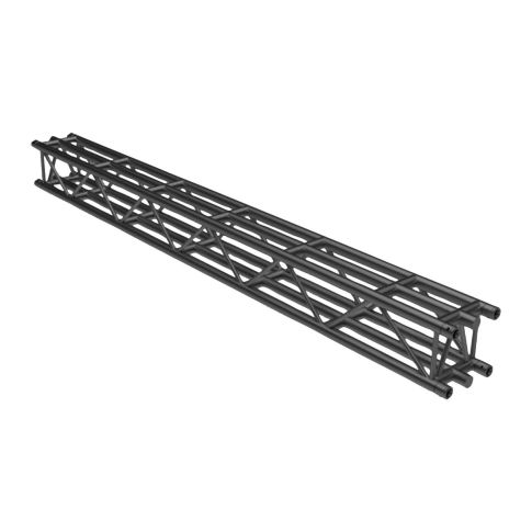 Global Truss DT36-300-BLK-MTE 9.84' DT36-Square Truss Segment in Black Angle