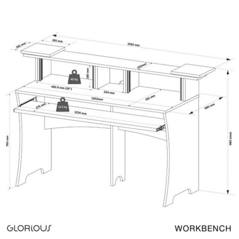 Glorious Workbench White Diagram 1