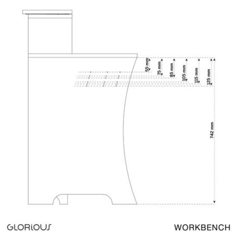 Glorious Workbench White Diagram 2