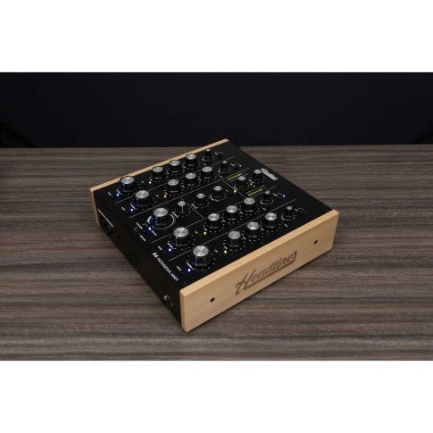 Headliner HL90120 R4 4-Channel Analog Rotary DJ Mixer Table