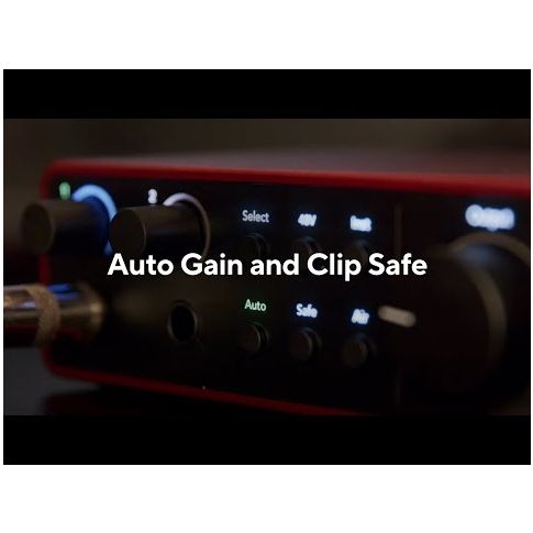 Focusrite Scarlett 4i4 4th Gen 4-in 4-out USB Audio Interface