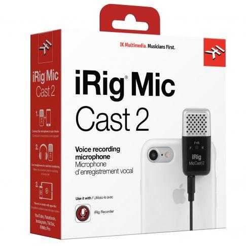 M.IK.MICCAST - Microfono IK MULTIMEDIA MIC CAST per smartphone - IK  MULTIMEDIA