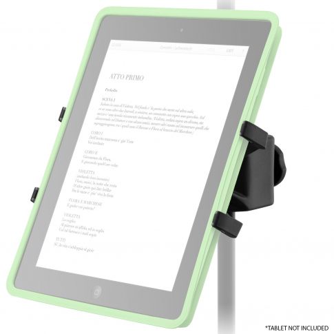 iKlip Xpand Adjustable Mic Stand Mount for 7" - 12" tablets IOs Left Alt