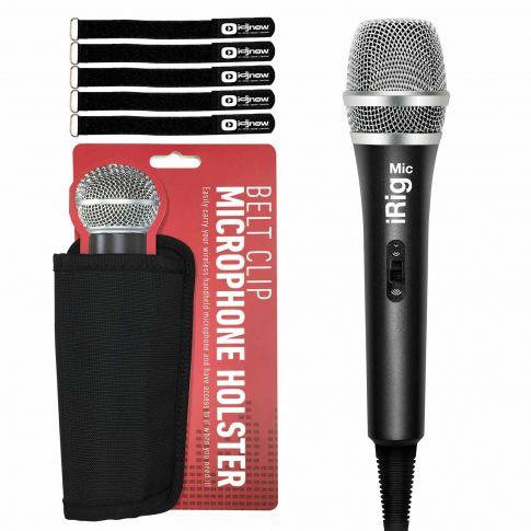 iRig Mic Condenser Microphone with Holster