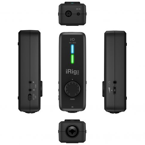 iRig Pro I/O View from all angles