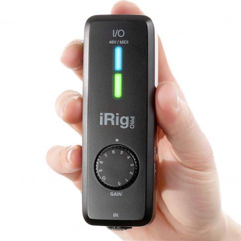 iRig Pro I/O Perspective Example in Hand
