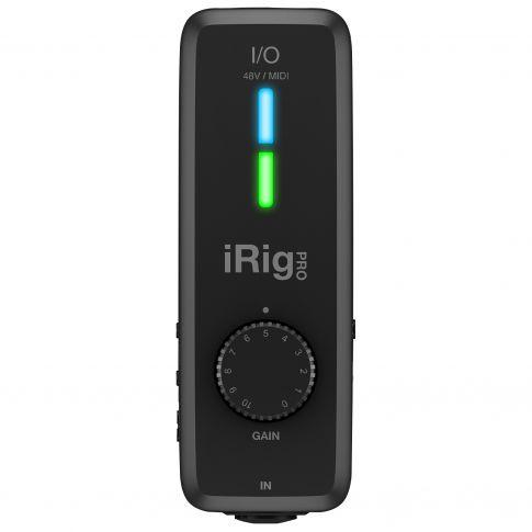 iRig Pro I/O Instrument/Microphone interface with MIDI for iPhone/iPad and Mac/PC