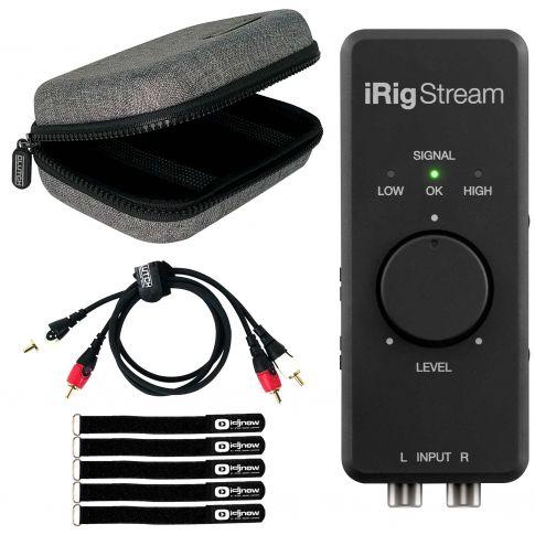 iRig Stream Stereo Audio Interface with Case