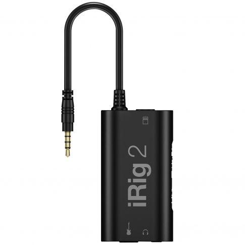 iRig 2 Analog Guitar Interface for iOS and Mac Front