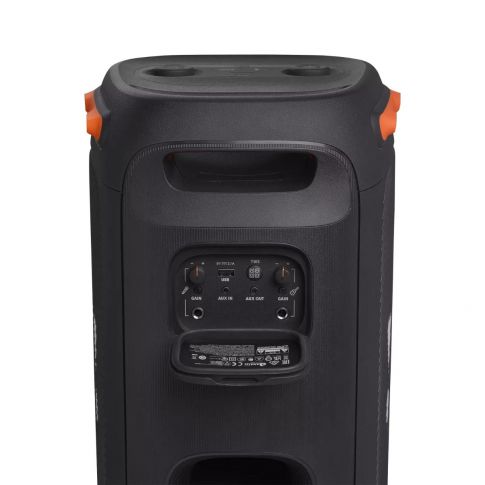JBL Party Box 110 Portable Bluetooth Party Speaker with Light Effects Rear Open