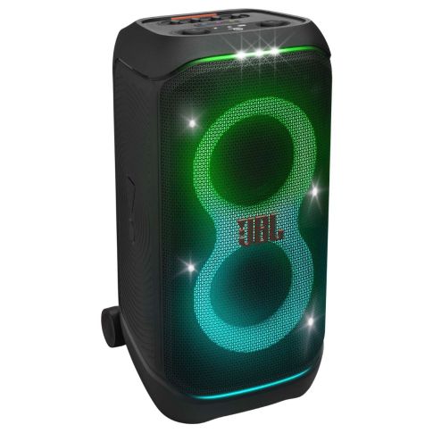 JBL PartyBox Stage 320 Portable Bluetooth Speaker with Light Effect Green Angle