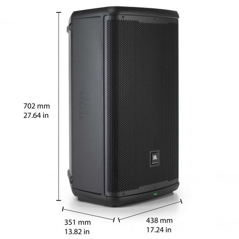 JBL Professional EON715 15" Powered PA Speaker with Bluetooth Dimensions