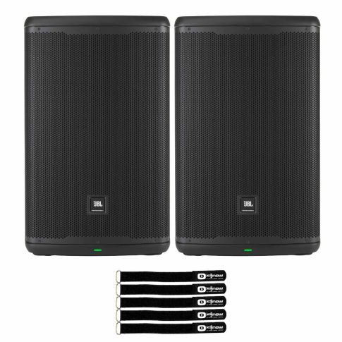 JBL Professional EON715 15" Powered PA Speakers with Bluetooth 2-Pack