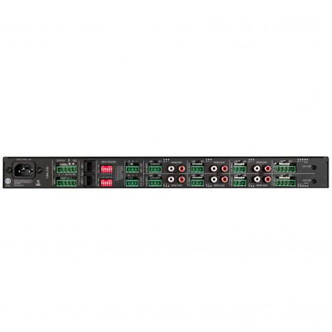 JBL Commercial Series CSMA 2120 240 Watt 8-Channel Powered Mixer/Amplifier Back