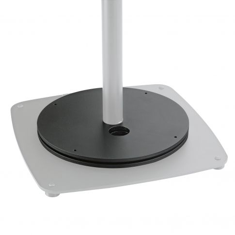 Konig & Meyer 26709 11lb (5kg) Additional Weight Plate for M20 Bases Example with Base Plate