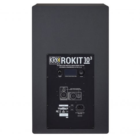 KRK Generation 4 Rokit RP10 G4 10" Powered Studio Monitor Back View