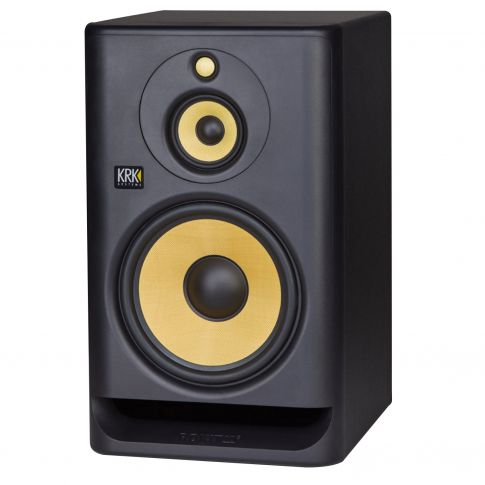 KRK Generation 4 Rokit RP10 G4 10" Powered Studio Monitor Left Angle View