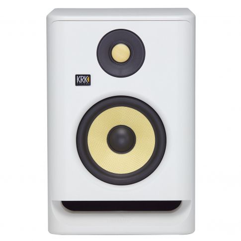KRK RP5 ROKIT G4 Bi-amp Studio Monitor - Limited White Noise Edition Front