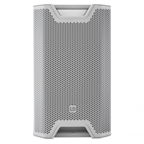 LD Systems ICOA 12 A W 12" Powered Coaxial PA Loudspeaker in White Front
