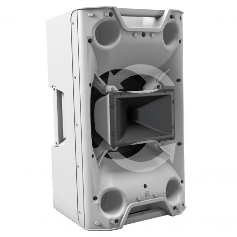 LD Systems ICOA 12 A W 12" Powered Coaxial PA Loudspeaker in White Right No Grille