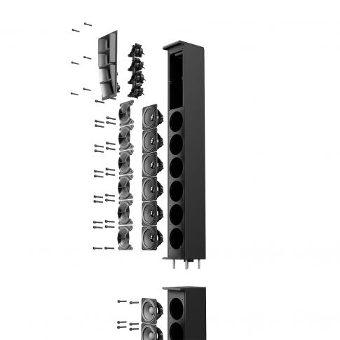 LD Systems MAUI 44 G2 Active Column PA System Exploded