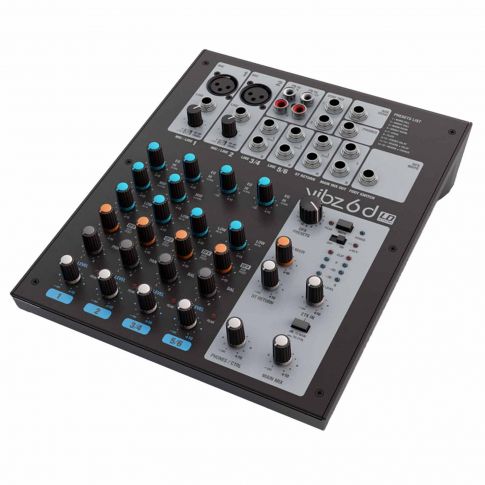 LD Systems VIBZ6D 6 Channel Mixing Console with DFX