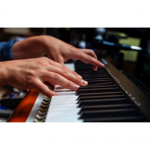 M-Audio-Keystation-61-MK3-61-Key-Keyboard-Controller  M-Audio Keystation 61 MK3 61-Key Keyboard Controller In Use