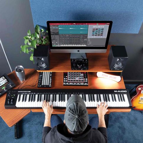 M-Audio Keystation 88 MK3 88-Key Semi-Weighted USB-MIDI Controller Laptop