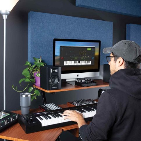 M-Audio Keystation 88 MK3 88-Key Semi-Weighted USB-MIDI Controller Set Up 7