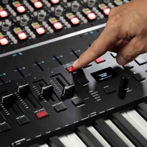 M-Audio Oxygen Pro 61 61-Key USB MIDI Performance Keyboard Controller Fader