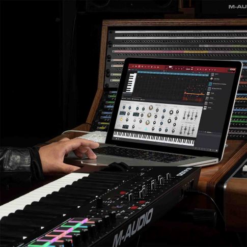 M-Audio Oxygen Pro 61 61-Key USB MIDI Performance Keyboard Controller Plug Ins