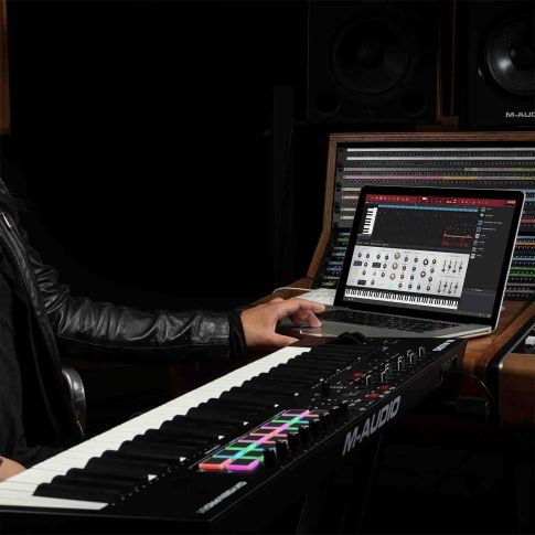 M-Audio Oxygen Pro 61 61-Key USB MIDI Performance Keyboard Controller Set Up