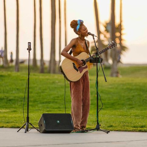 Mackie ShowBox Battery Powered All-In-One Performance Rig Outdoors