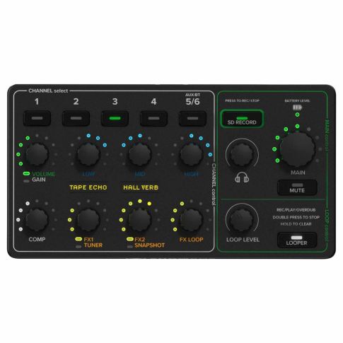 Mackie ShowBox Battery Powered All-In-One Performance Rig Panel