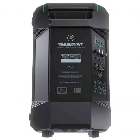 Mackie Thump GO 8" Portable Battery-Powered Loudspeaker Rear 