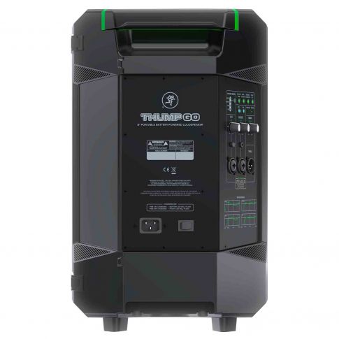 Mackie Thump GO 8" Portable Battery-Powered Loudspeaker Rear 