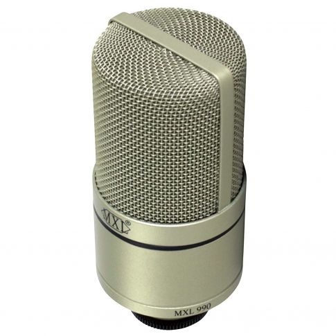 MXL 990 Condenser Microphone Top Angle View