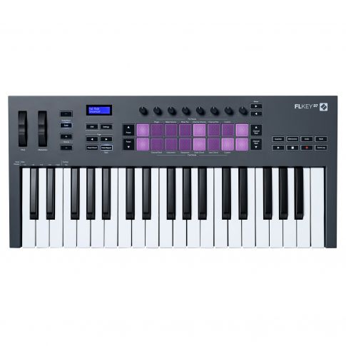 Novation FLkey 37 Full-Size MIDI Keyboard Controller Purple