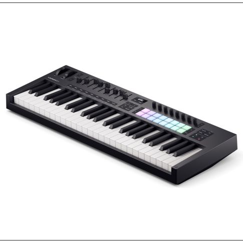 Novation Launchkey 49 MK4 All-in-One DAW Keyboard Controller Left