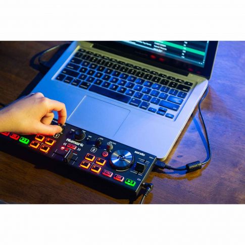 Numark DJ2GO2 Touch DJ Controller In Use