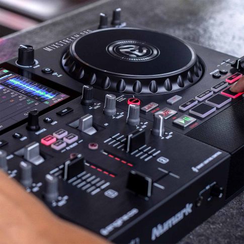 Numark Mixstream Pro Standalone DJ Console with Built-In Speakers Example