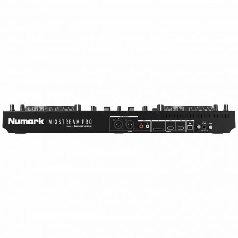 Numark Mixstream Pro Standalone DJ Console with Built-In Speakers Rear